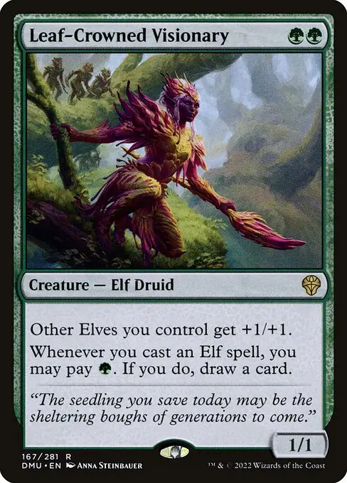 Leaf-Crowned Visionary [Foil]