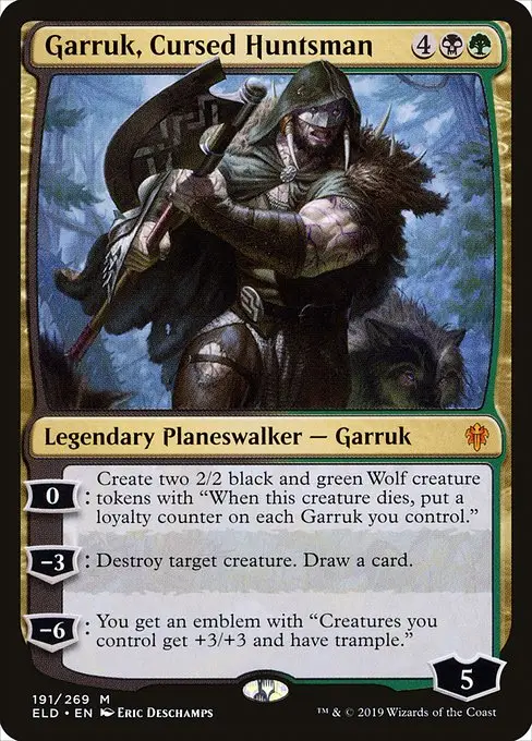 Garruk, Cursed Huntsman [Foil]