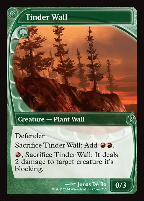 Tinder Wall [Foil]