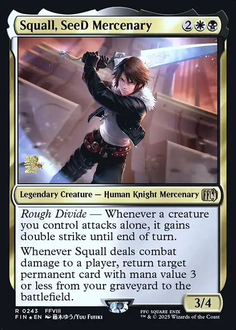 Squall, SeeD Mercenary [Foil]