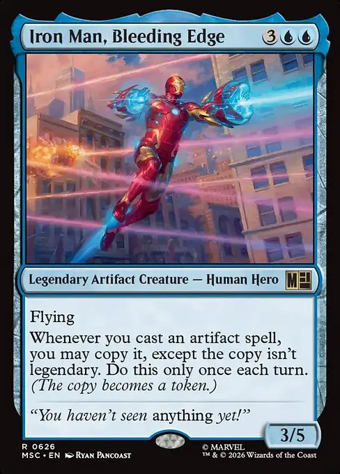 Iron Man, Bleeding Edge [Foil]