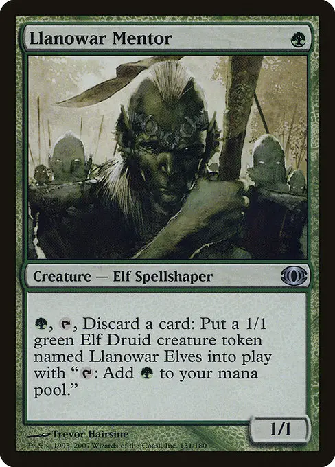 Llanowar Mentor [Foil]