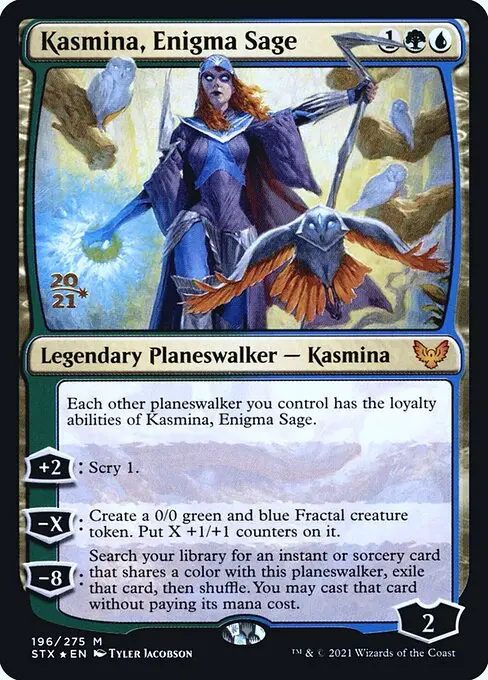 Kasmina, Enigma Sage [Foil]