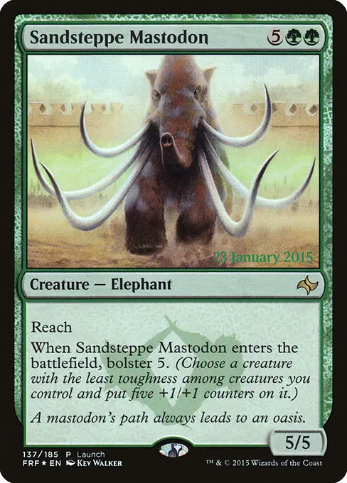 Sandsteppe Mastodon [Foil]