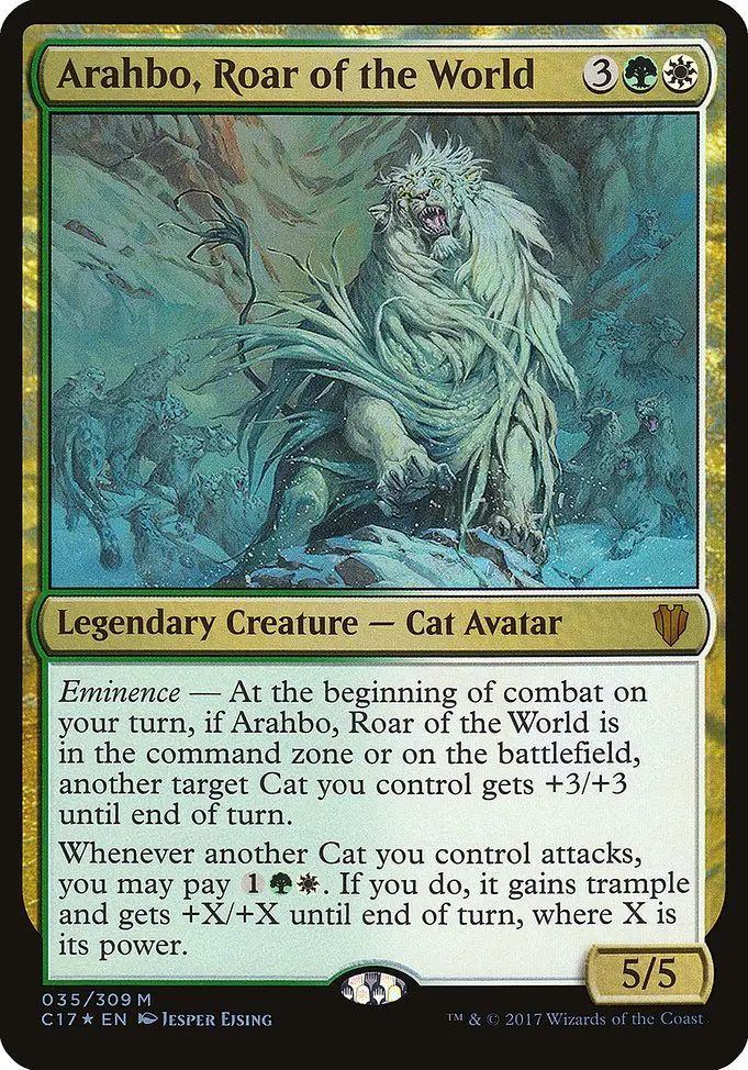 Arahbo, Roar of the World [Foil]