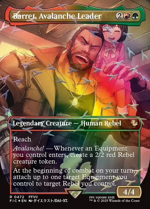 Barret, Avalanche Leader [Foil]