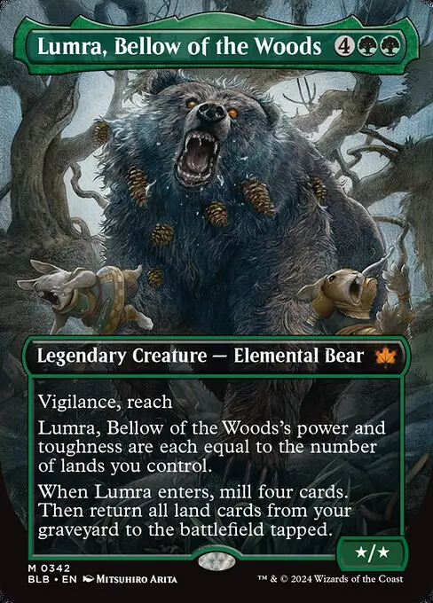 Lumra, Bellow of the Woods [Foil]