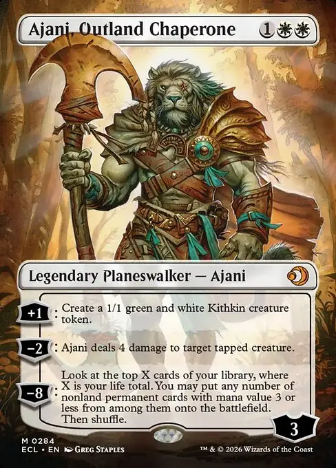 Ajani, Outland Chaperone [Foil]