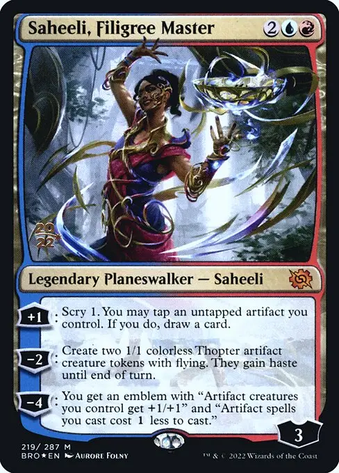 Saheeli, Filigree Master [Foil]