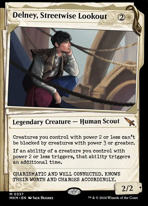 Delney, Streetwise Lookout [Foil]