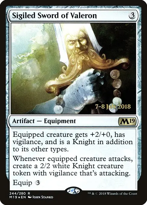 Sigiled Sword of Valeron [Foil]