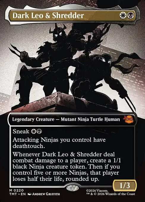 Dark Leo & Shredder [Foil]