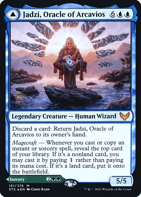 Jadzi, Oracle of Arcavios // Journey to the Oracle [Foil]