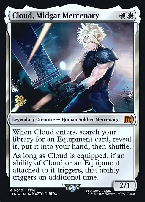 Cloud, Midgar Mercenary [Foil]