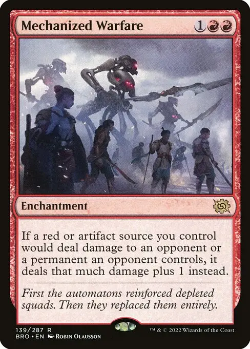 Mechanized Warfare [Foil]