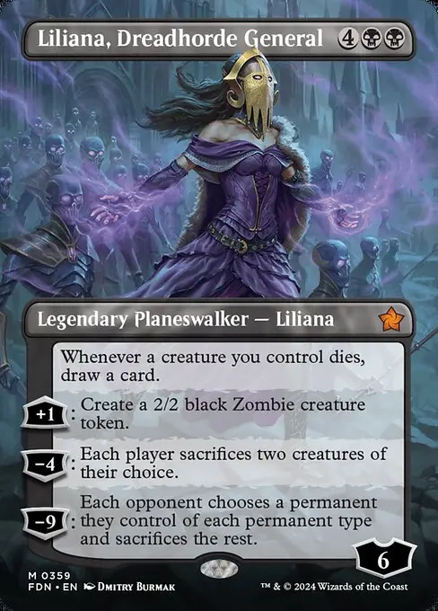 Liliana, Dreadhorde General [Foil]