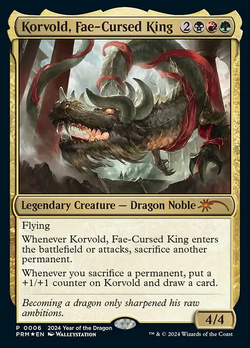 Korvold, Fae-Cursed King [Foil]