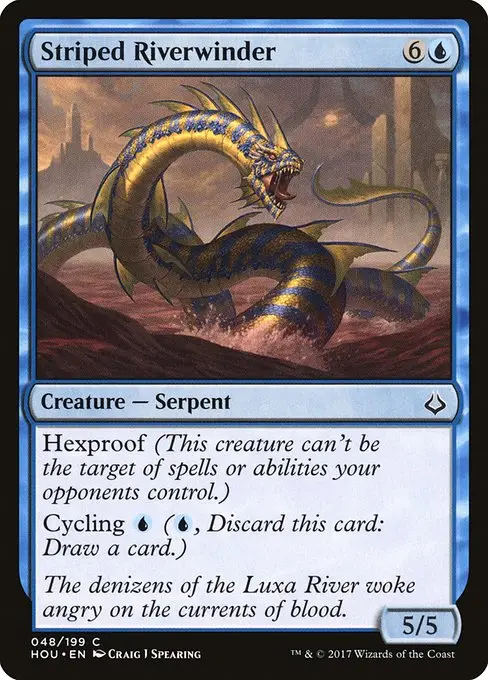 Striped Riverwinder [Foil]