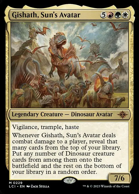 Gishath, Sun's Avatar [Foil]