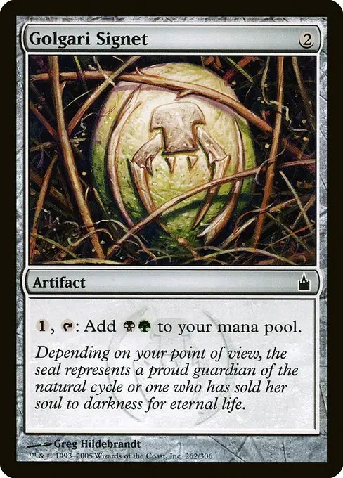 Golgari Signet [Foil]