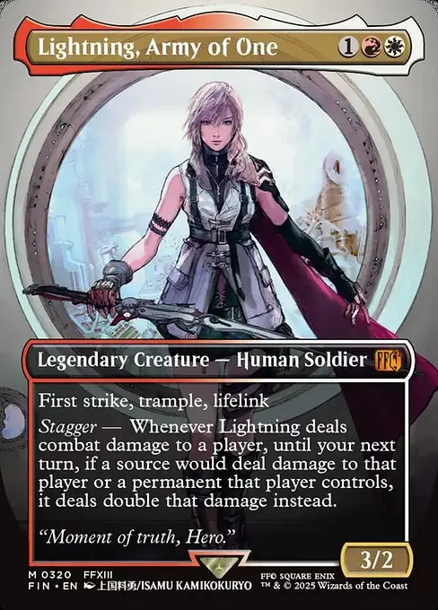 Lightning, Army of One [Foil]