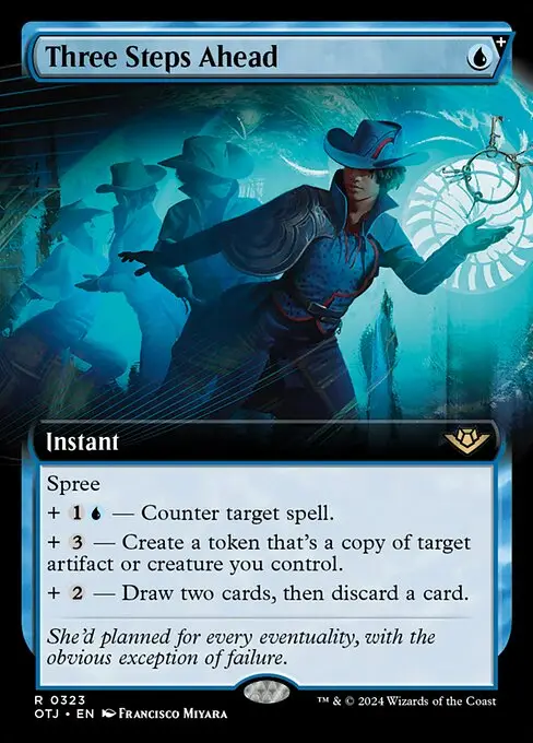 Three Steps Ahead [Foil]