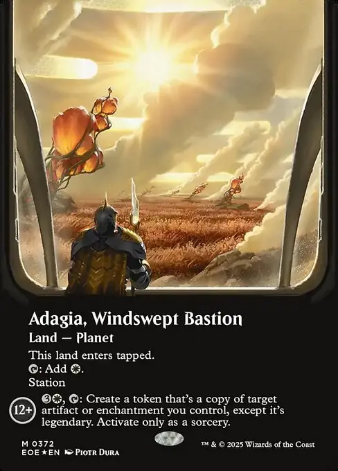 Adagia, Windswept Bastion [Foil]