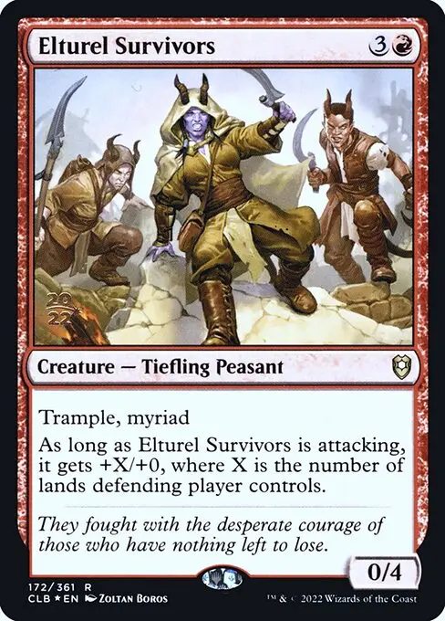 Elturel Survivors [Foil]