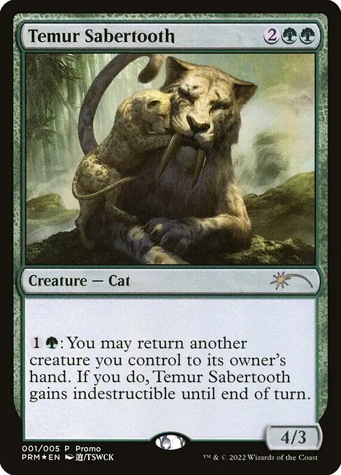 Temur Sabertooth [Foil]