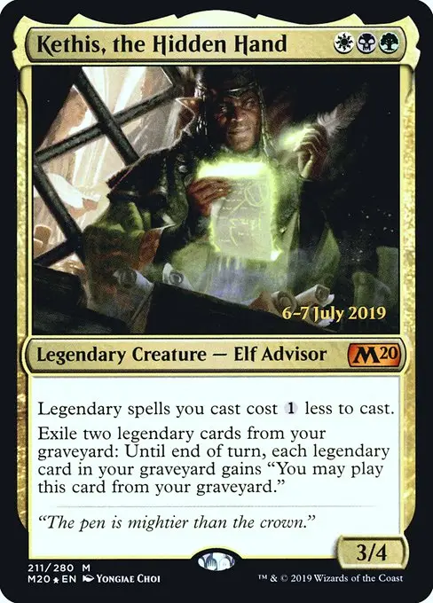 Kethis, the Hidden Hand [Foil]
