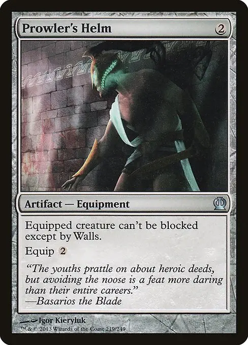 Prowler's Helm [Foil]