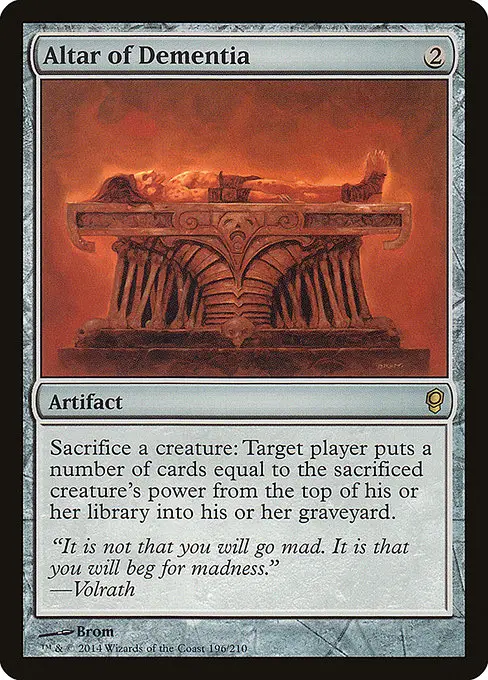 Altar of Dementia [Foil]