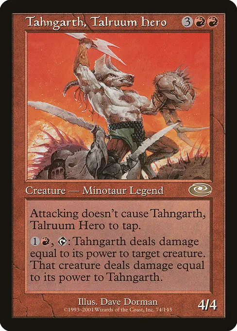 Tahngarth, Talruum Hero [Foil]