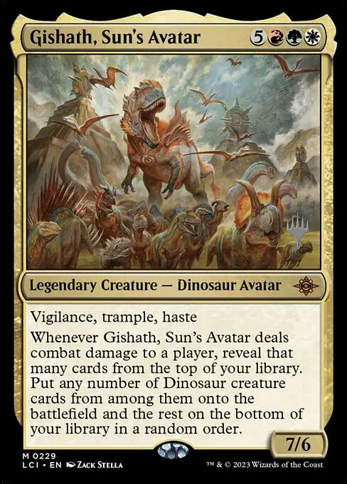 Gishath, Sun's Avatar [Foil]