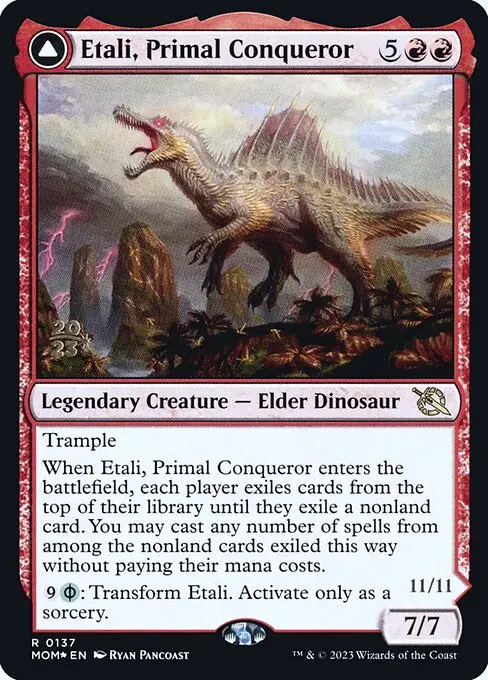 Etali, Primal Conqueror // Etali, Primal Sickness [Foil]