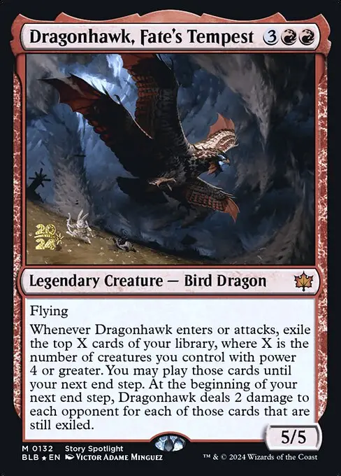 Dragonhawk, Fate's Tempest [Foil]