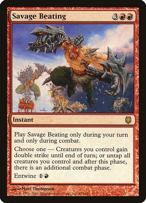Savage Beating [Foil]