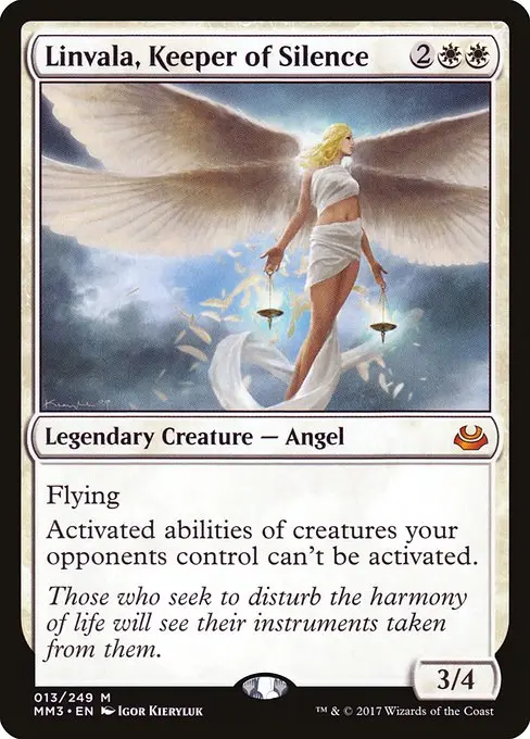 Linvala, Keeper of Silence [Foil]