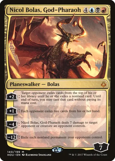 Nicol Bolas, God-Pharaoh [Foil]