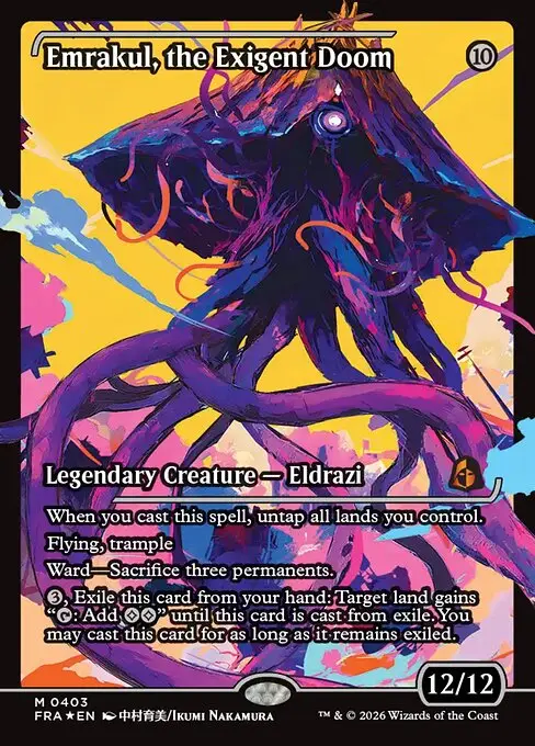 Emrakul, the Exigent Doom [Foil]