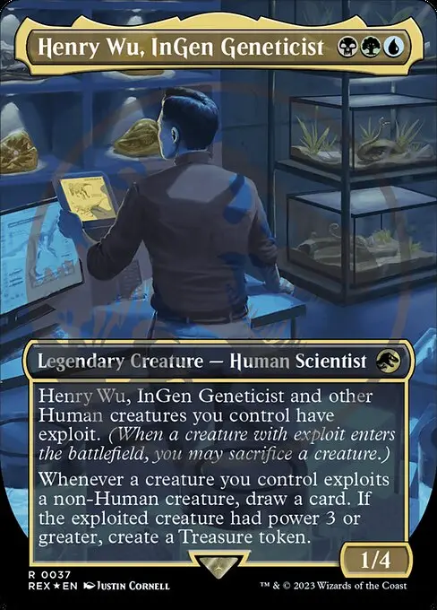 Henry Wu, InGen Geneticist [Foil]