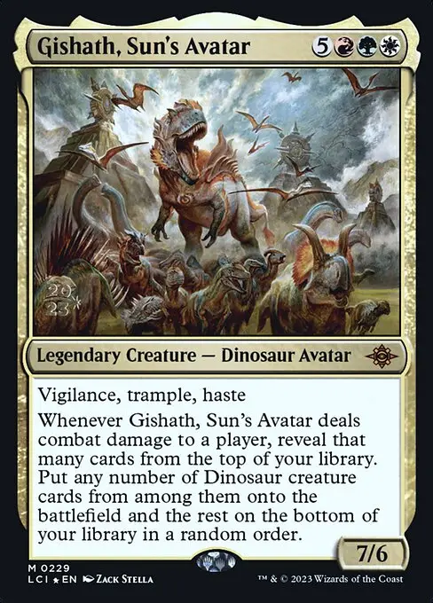 Gishath, Sun's Avatar [Foil]