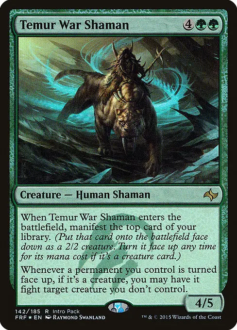 Temur War Shaman [Foil]