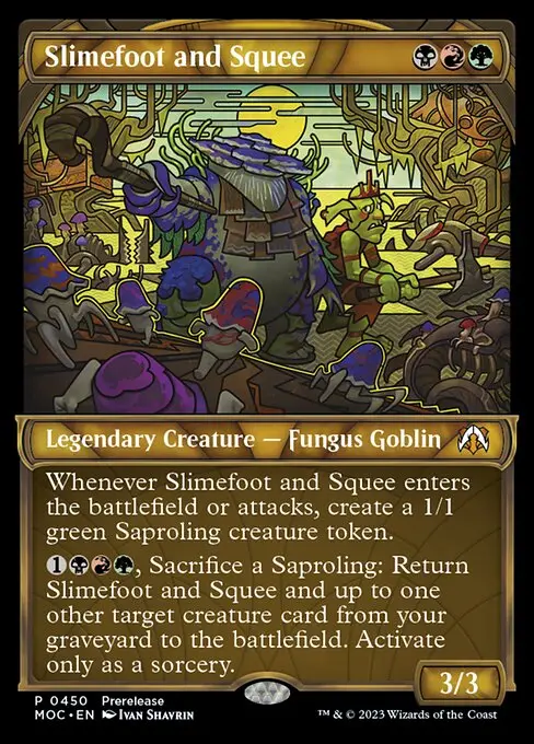 Slimefoot and Squee [Foil]