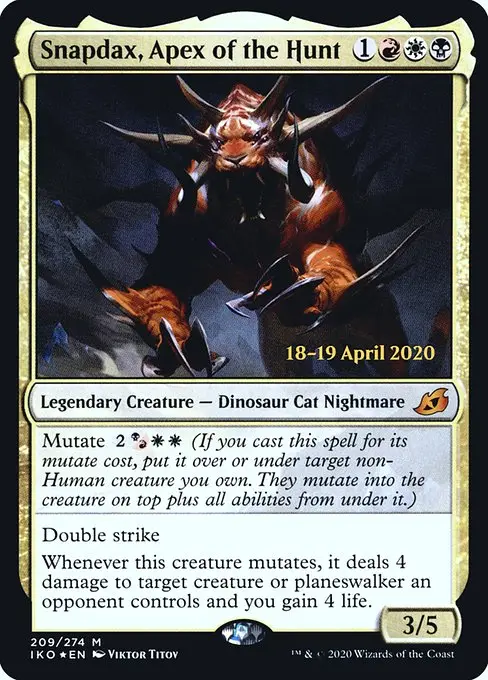 Snapdax, Apex of the Hunt [Foil]
