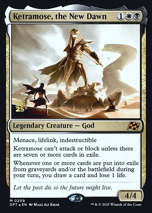 Ketramose, the New Dawn [Foil]