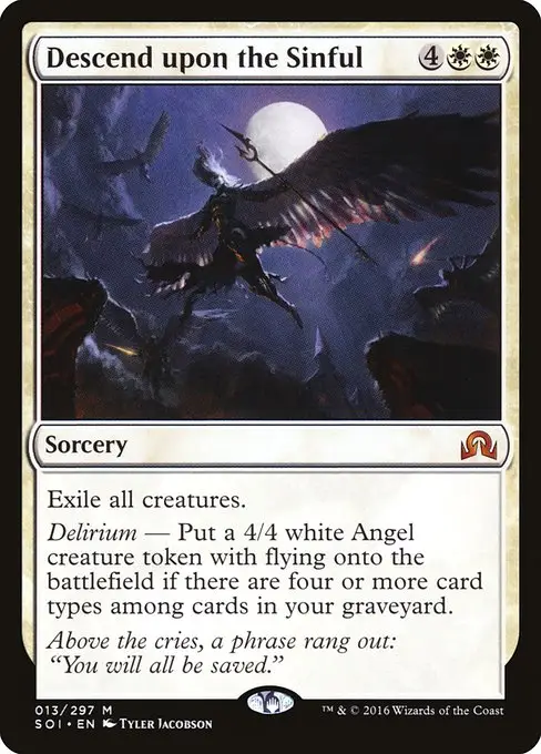 Descend upon the Sinful [Foil]