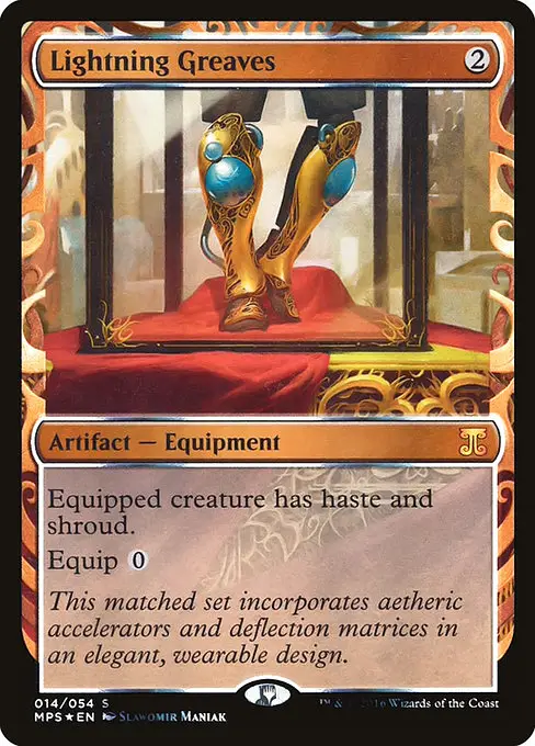 Lightning Greaves [Foil]