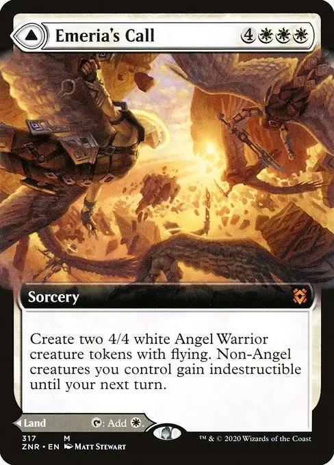 Emeria's Call // Emeria, Shattered Skyclave [Foil]
