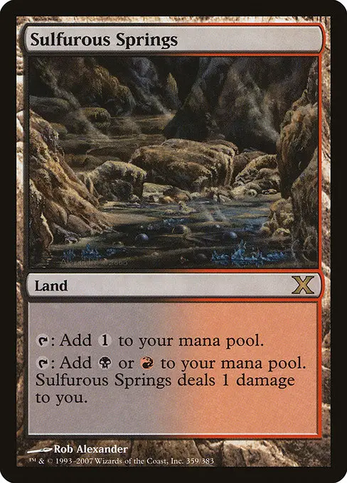 Sulfurous Springs [Foil]